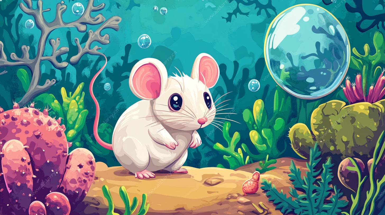 海底萌鼠奇幻冒险场景