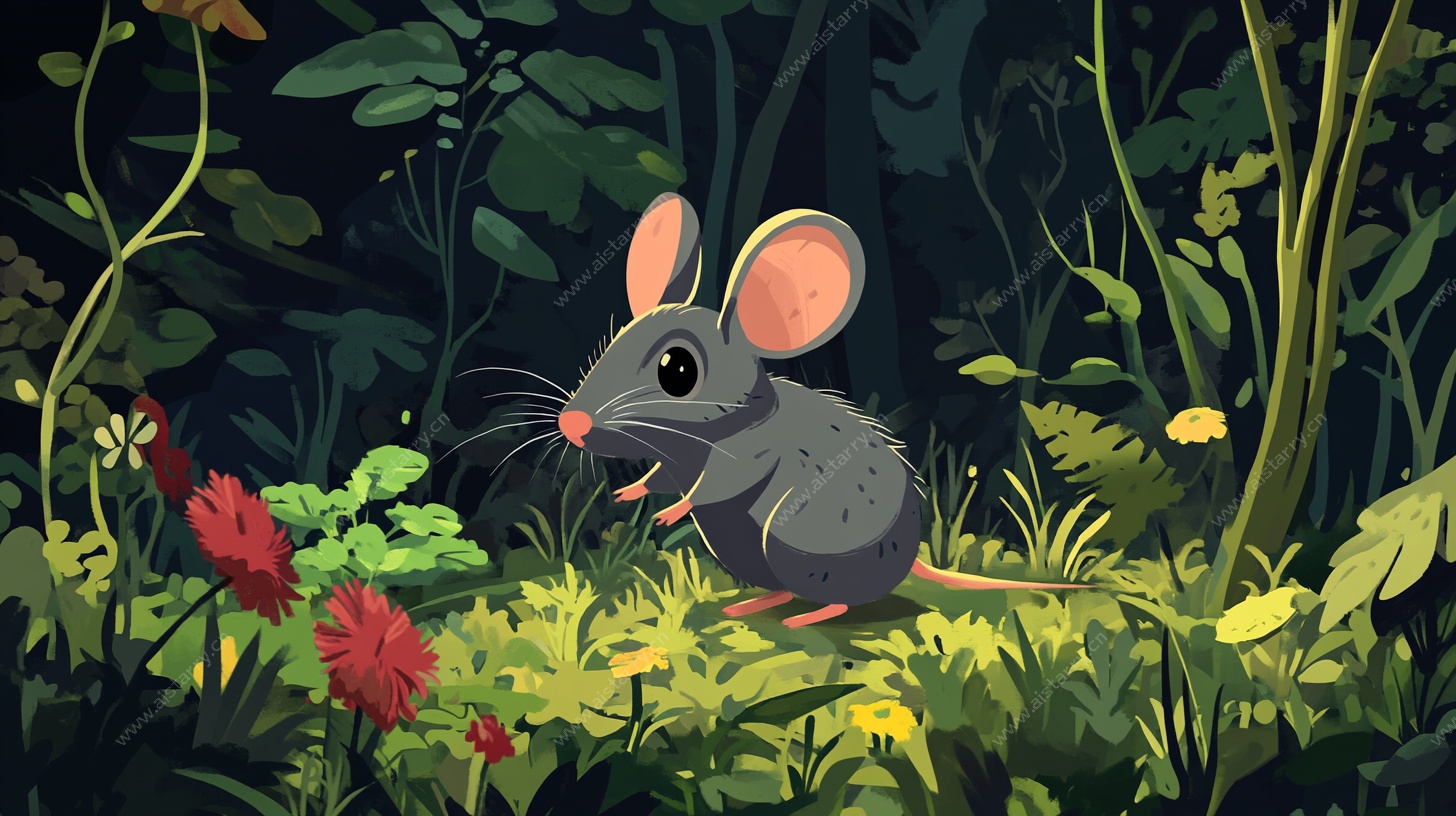 森林中的小老鼠