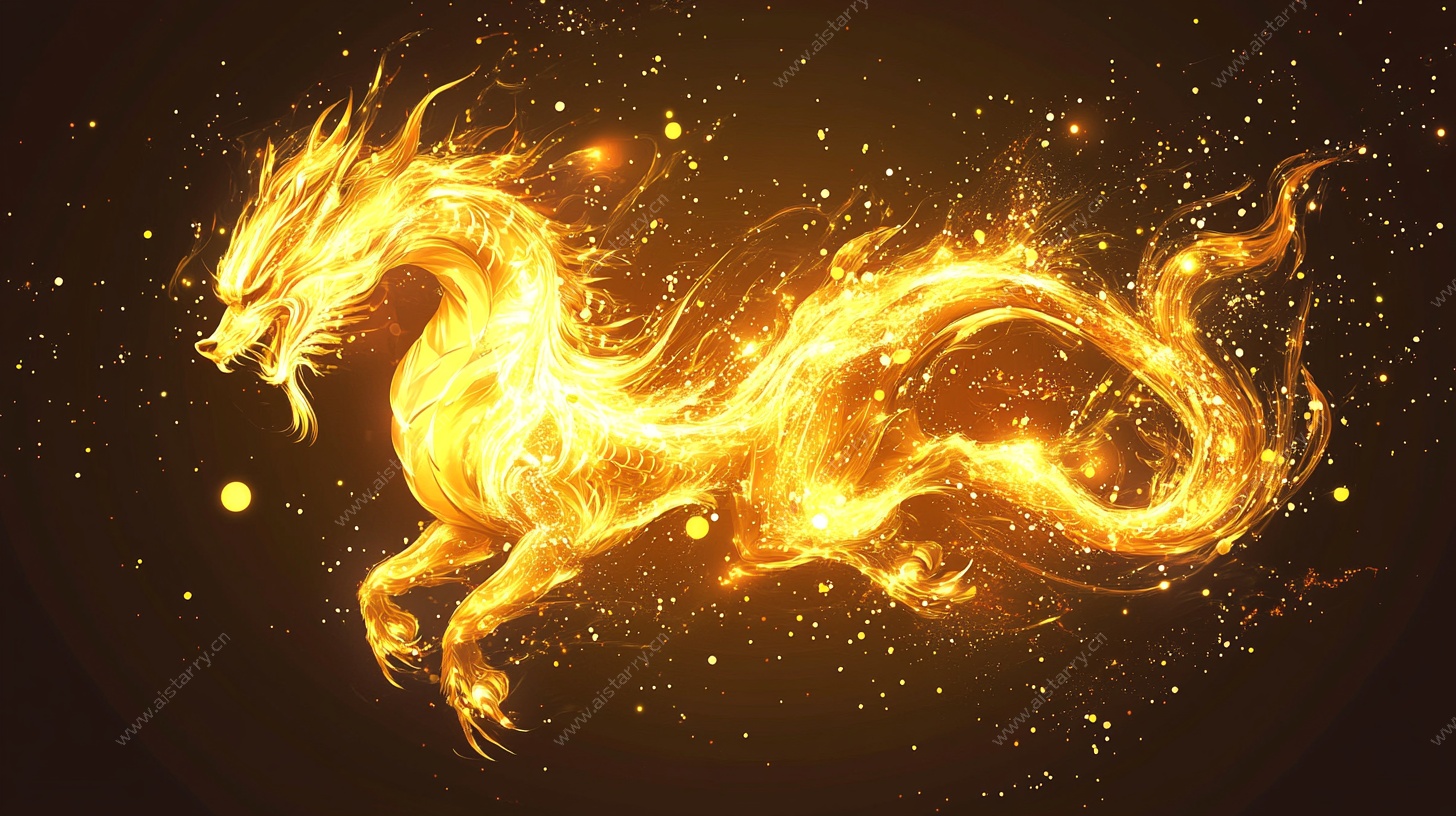 火焰神龙闪耀奇幻风采