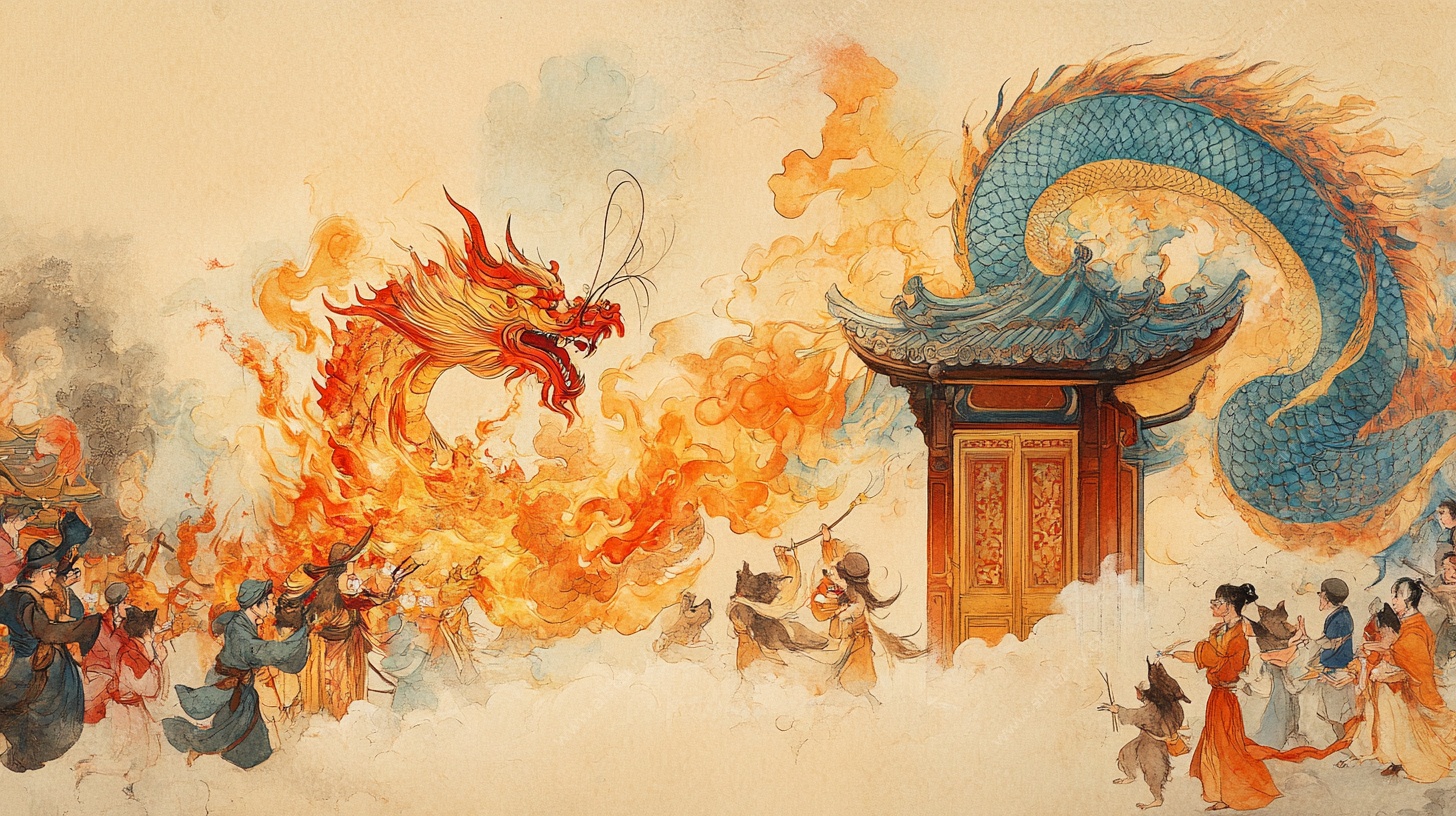 龙腾古境绘奇幻场景