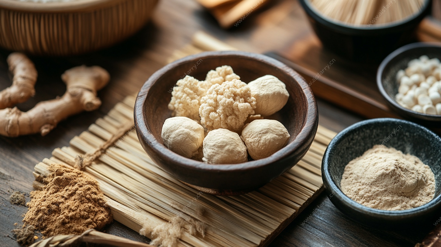 传统食材展示图