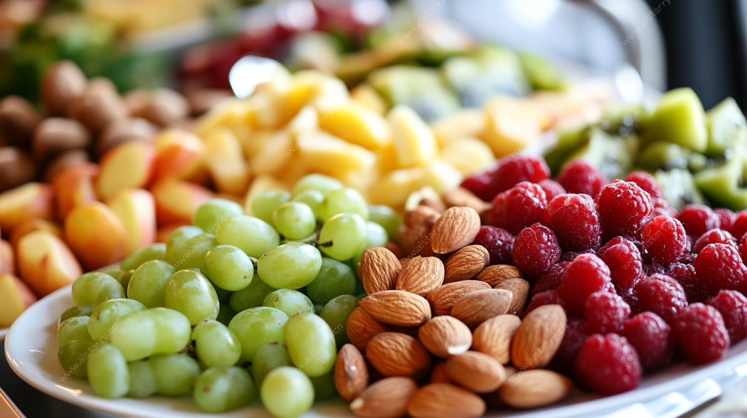 缤纷水果坚果拼盘