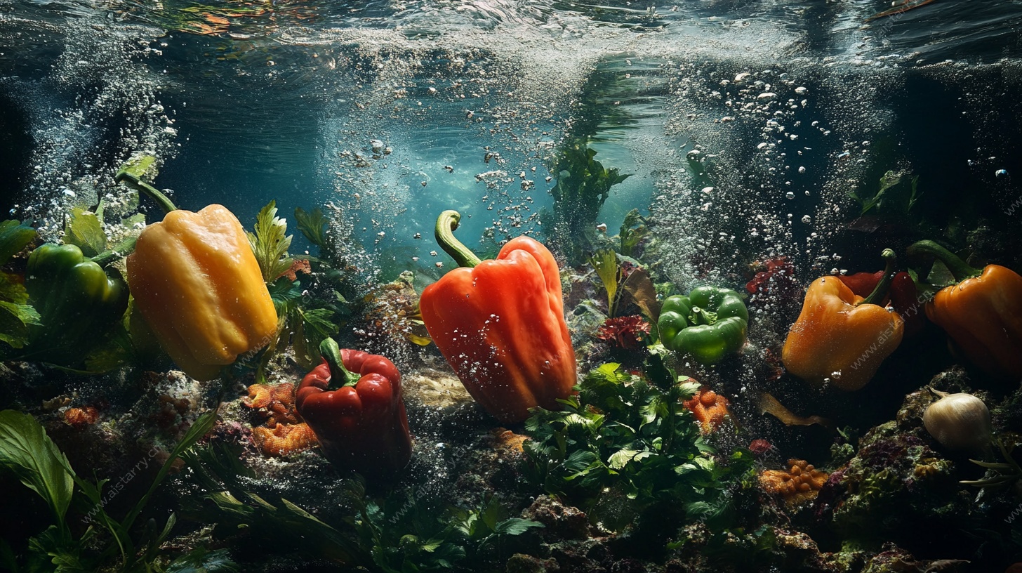 水下彩椒奇幻景观