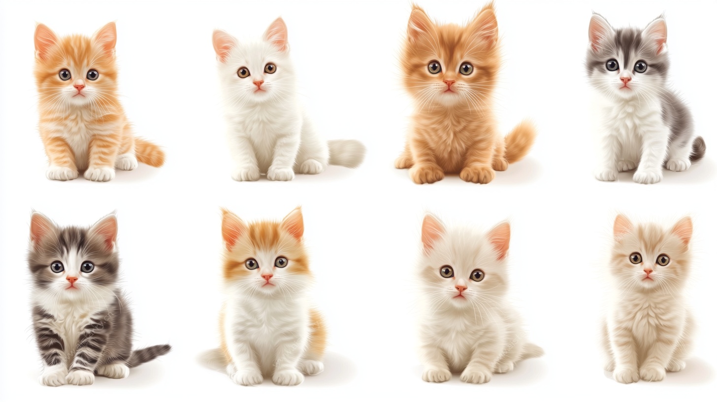 可爱萌趣小猫咪集合