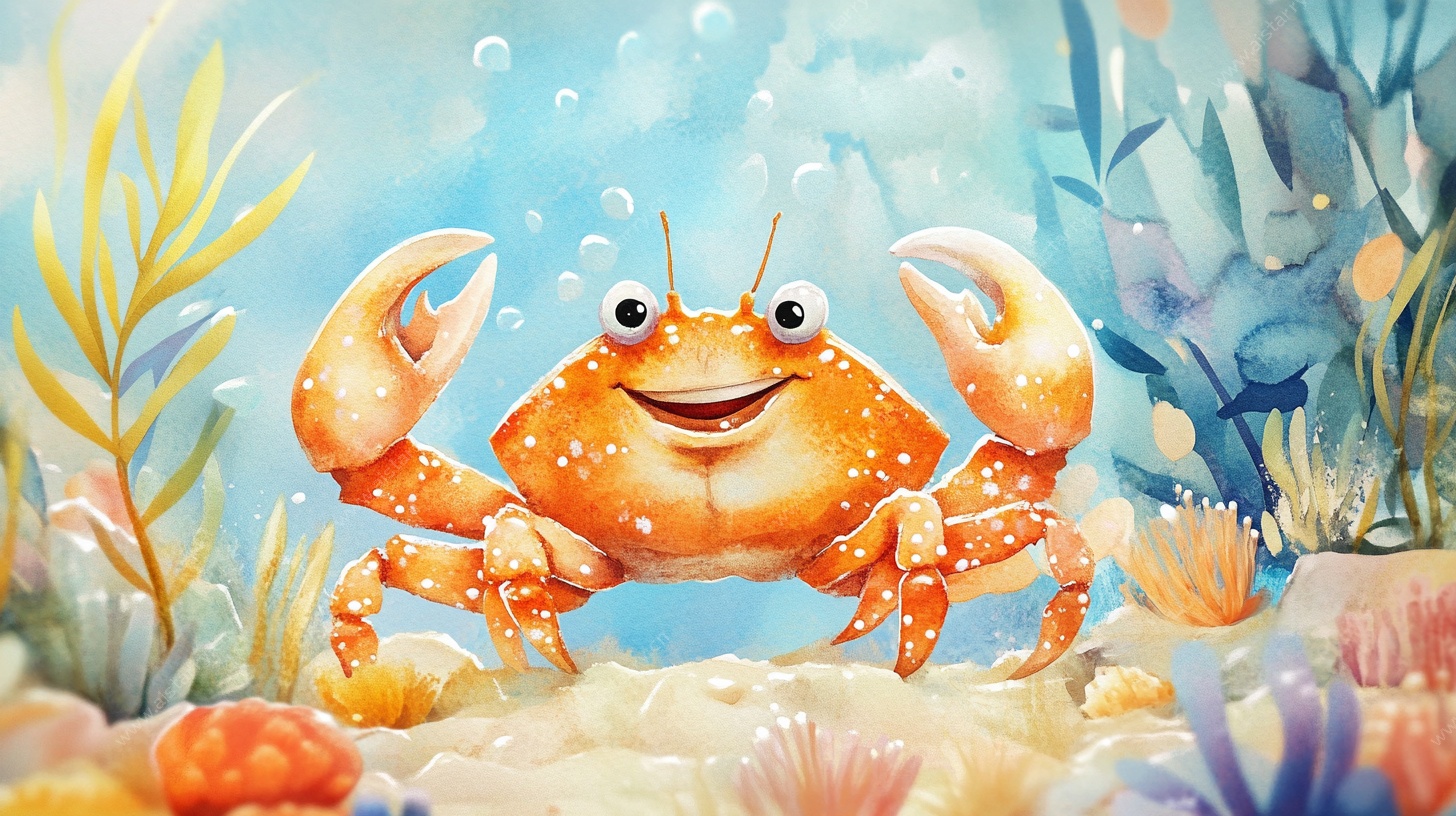 海底萌蟹的奇幻世界