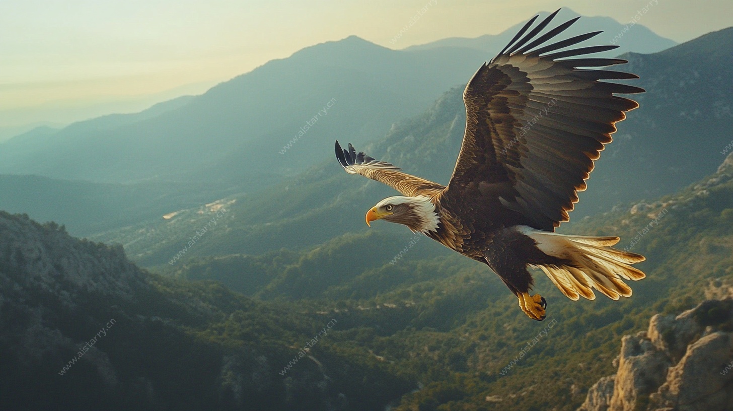 翱翔的雄鹰