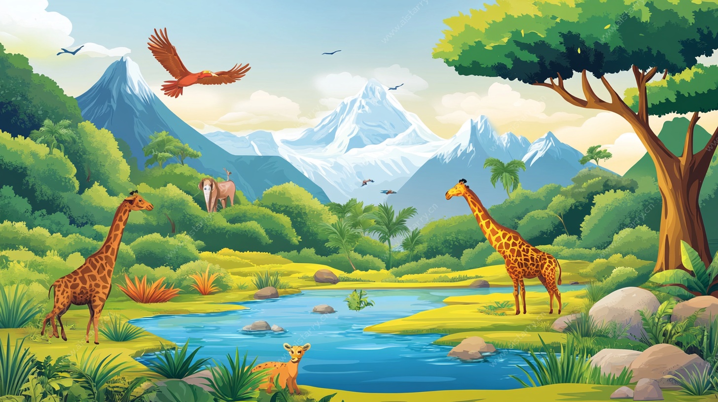 野生动物的自然栖息地