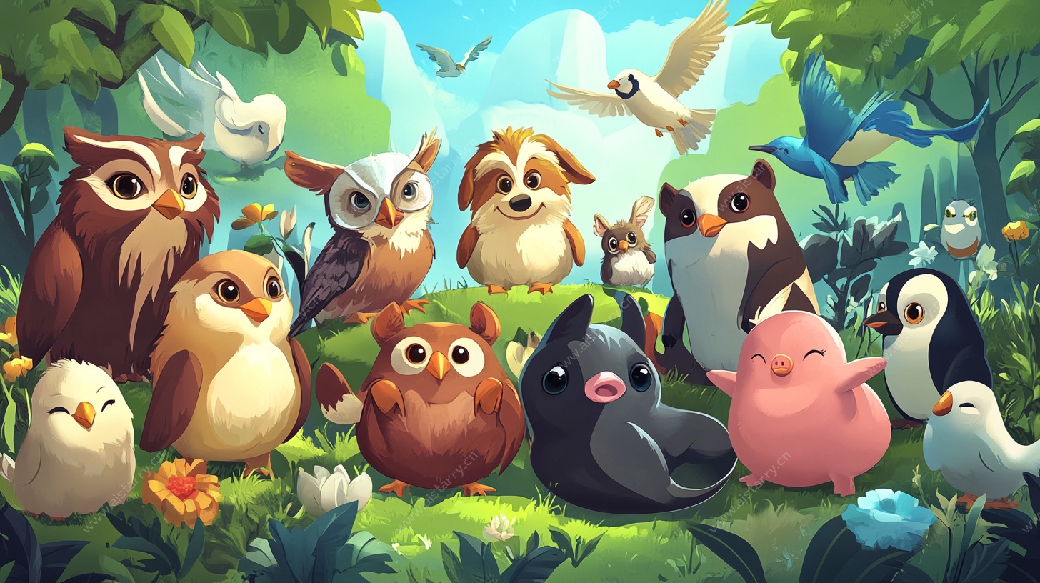 森林萌宠大聚会