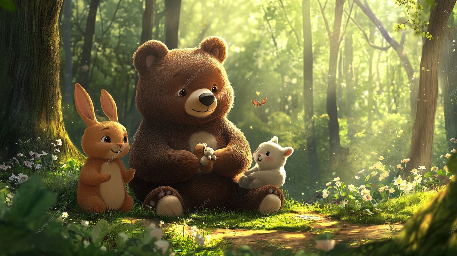 森林中的动物伙伴