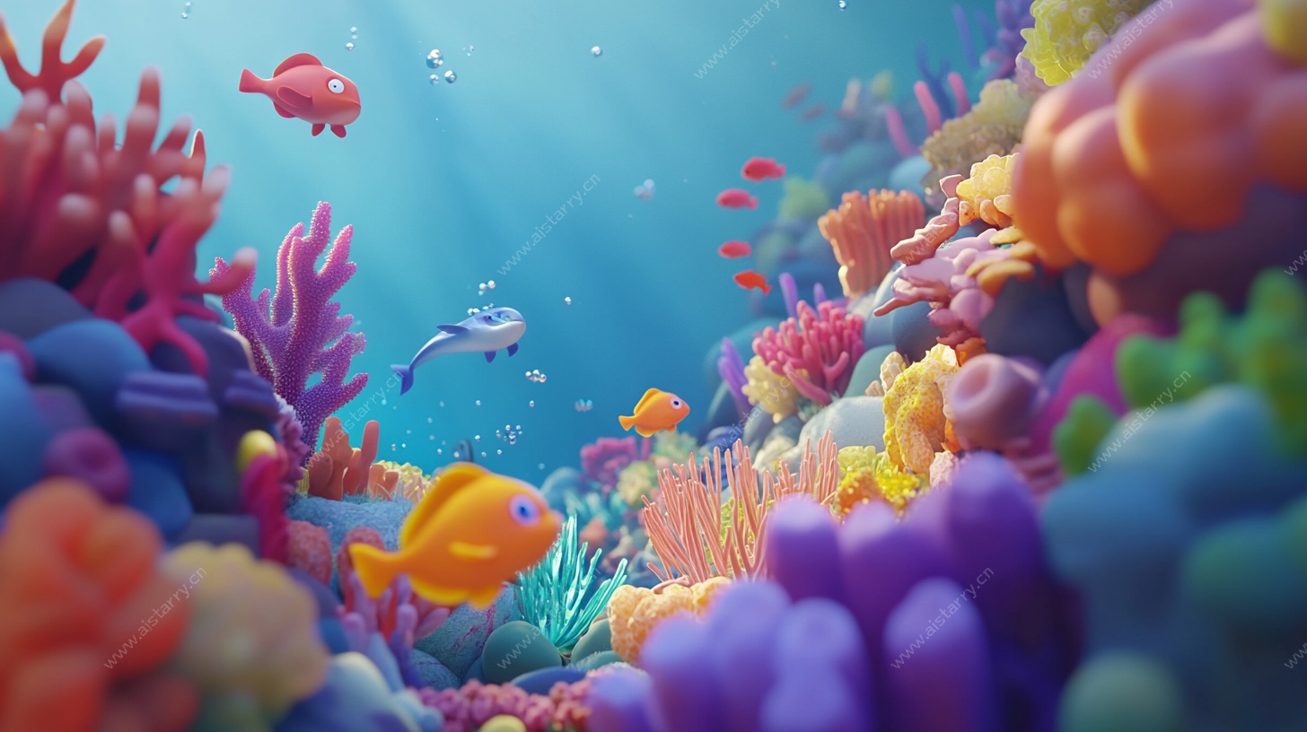 海底奇幻鱼群世界
