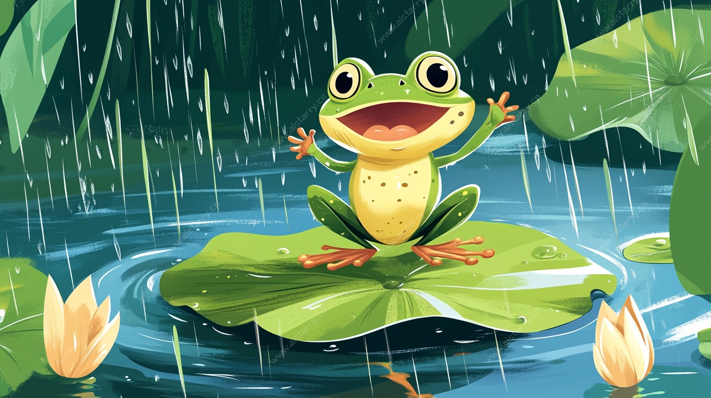 雨中欢乐蛙