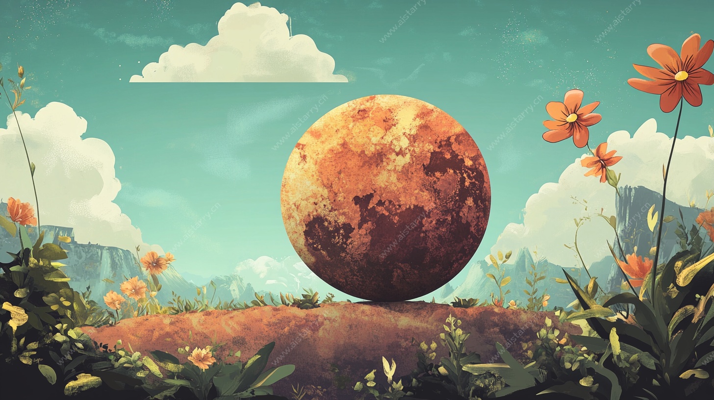 梦幻星球花卉景观图