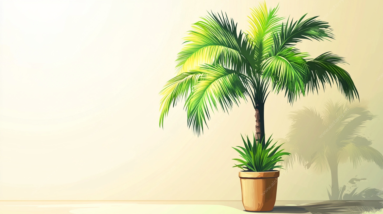 室内盆栽棕榈树