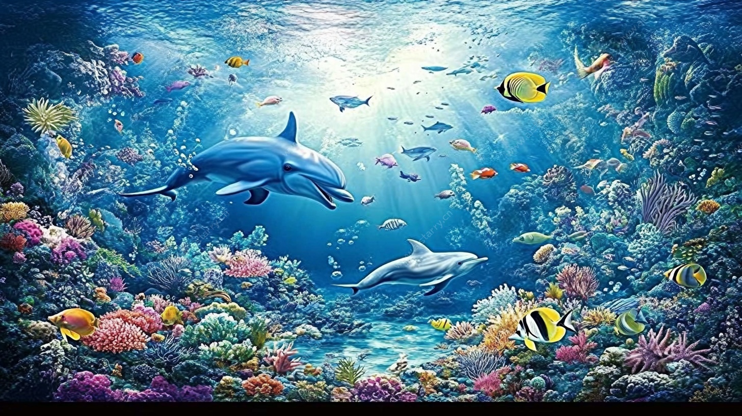 梦幻海底世界的灵动瞬间