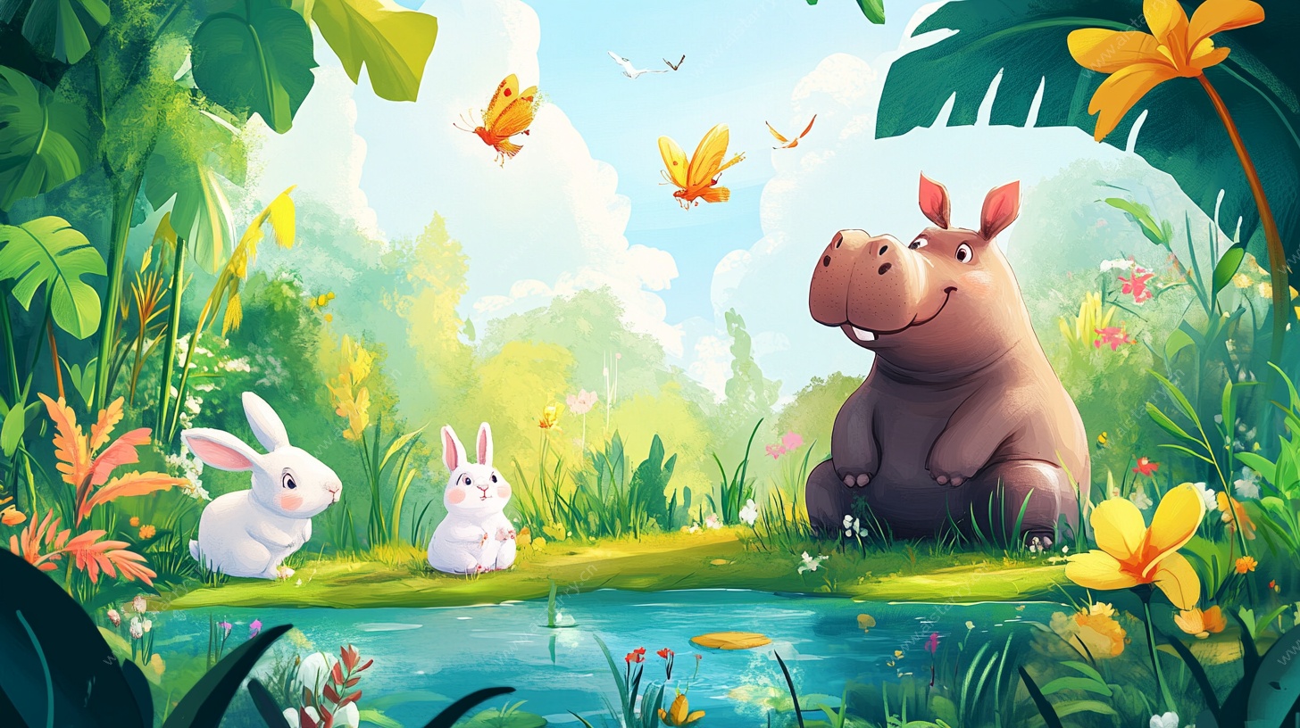 河马与兔子的丛林奇遇