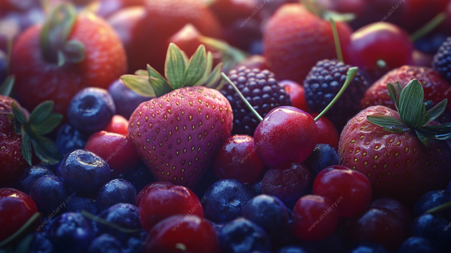 多彩新鲜浆果大集合