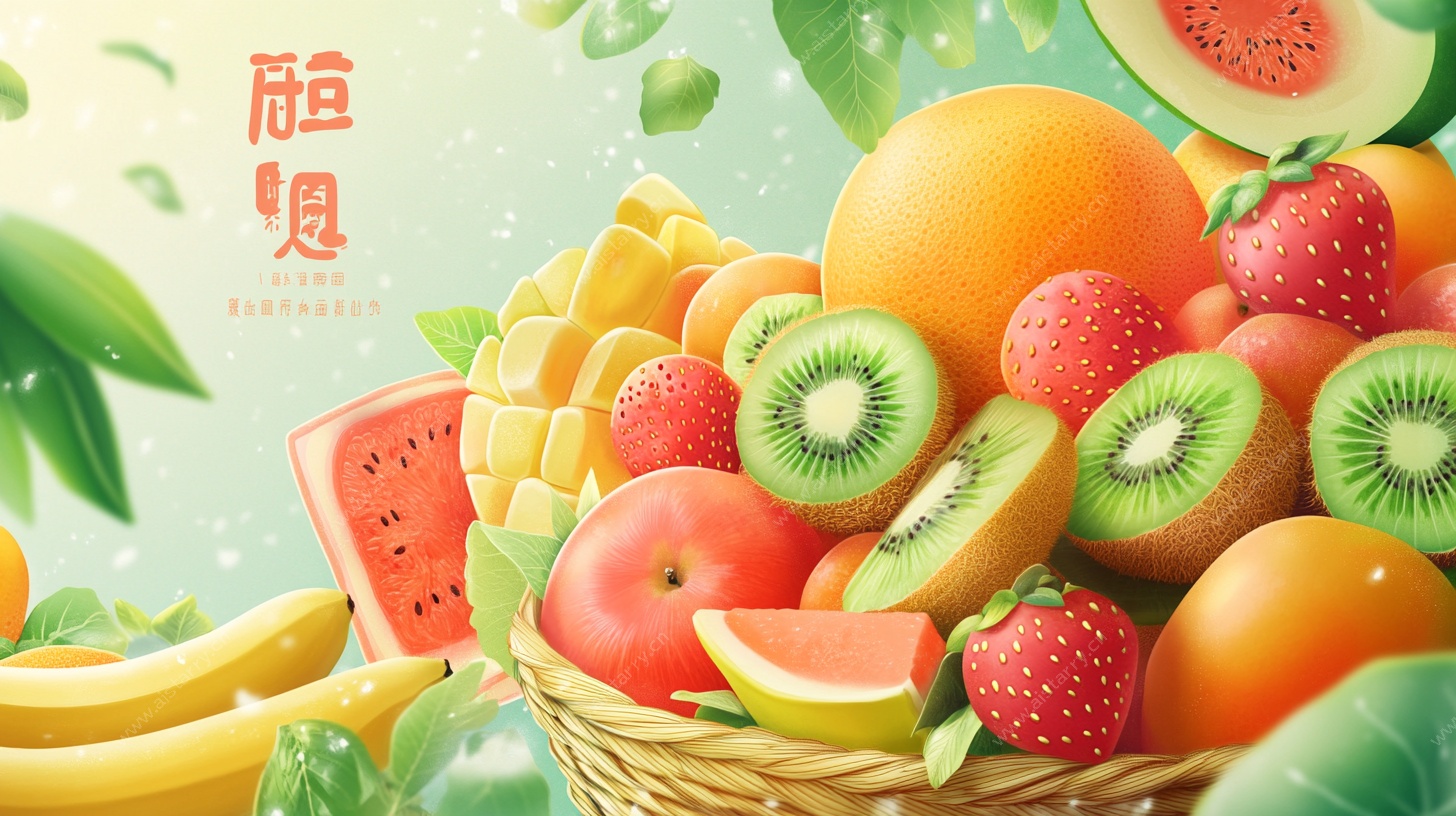 缤纷水果篮 新鲜好滋味