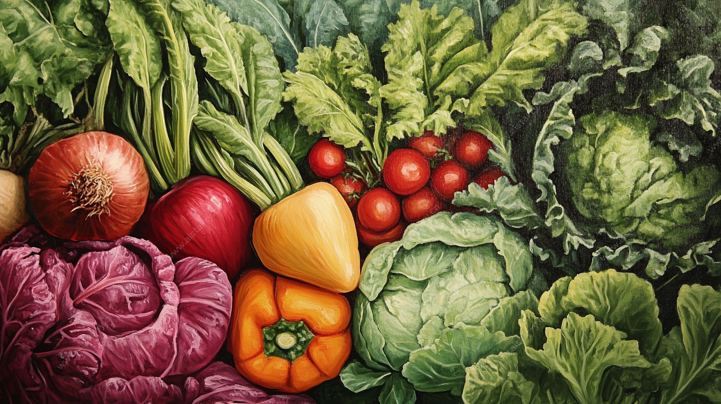 多彩新鲜蔬菜大集合