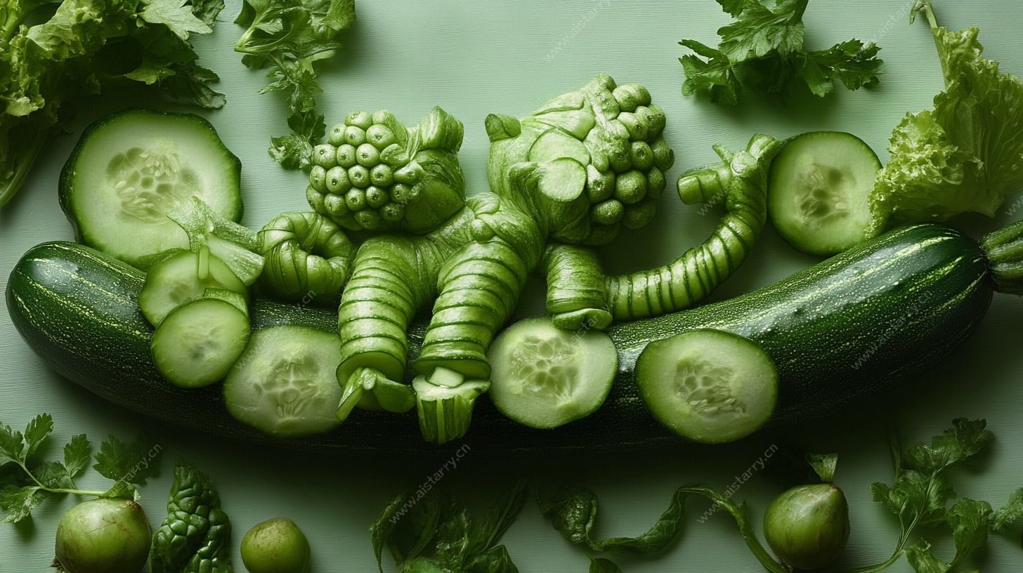 创意蔬菜造型拼盘