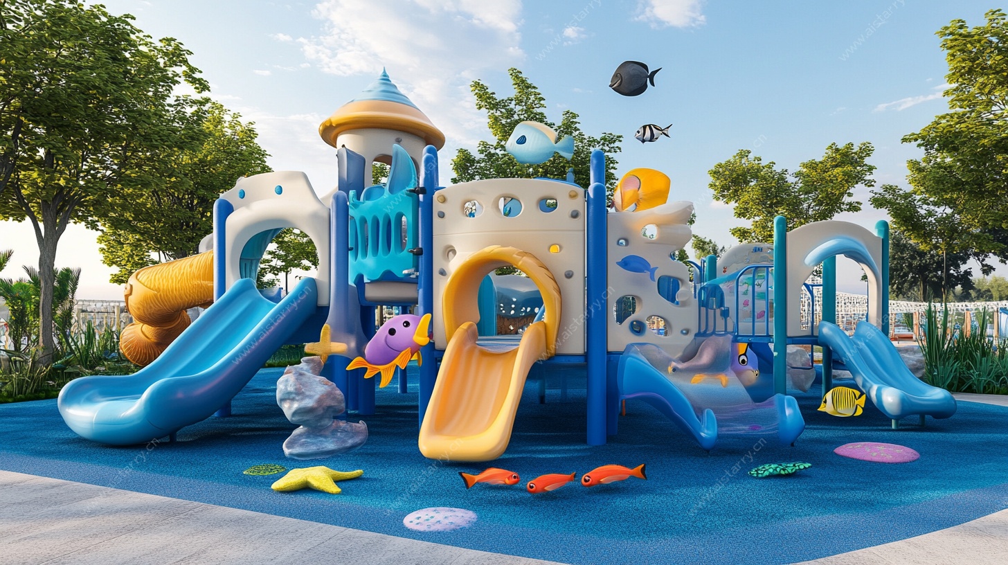海洋主题户外儿童游乐场