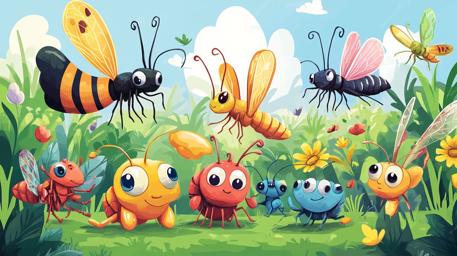 欢乐昆虫大聚会