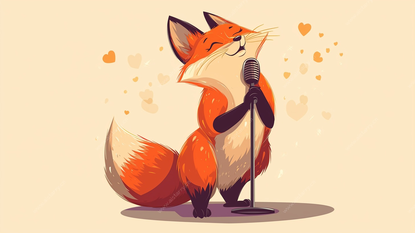 唱歌的欢乐狐狸