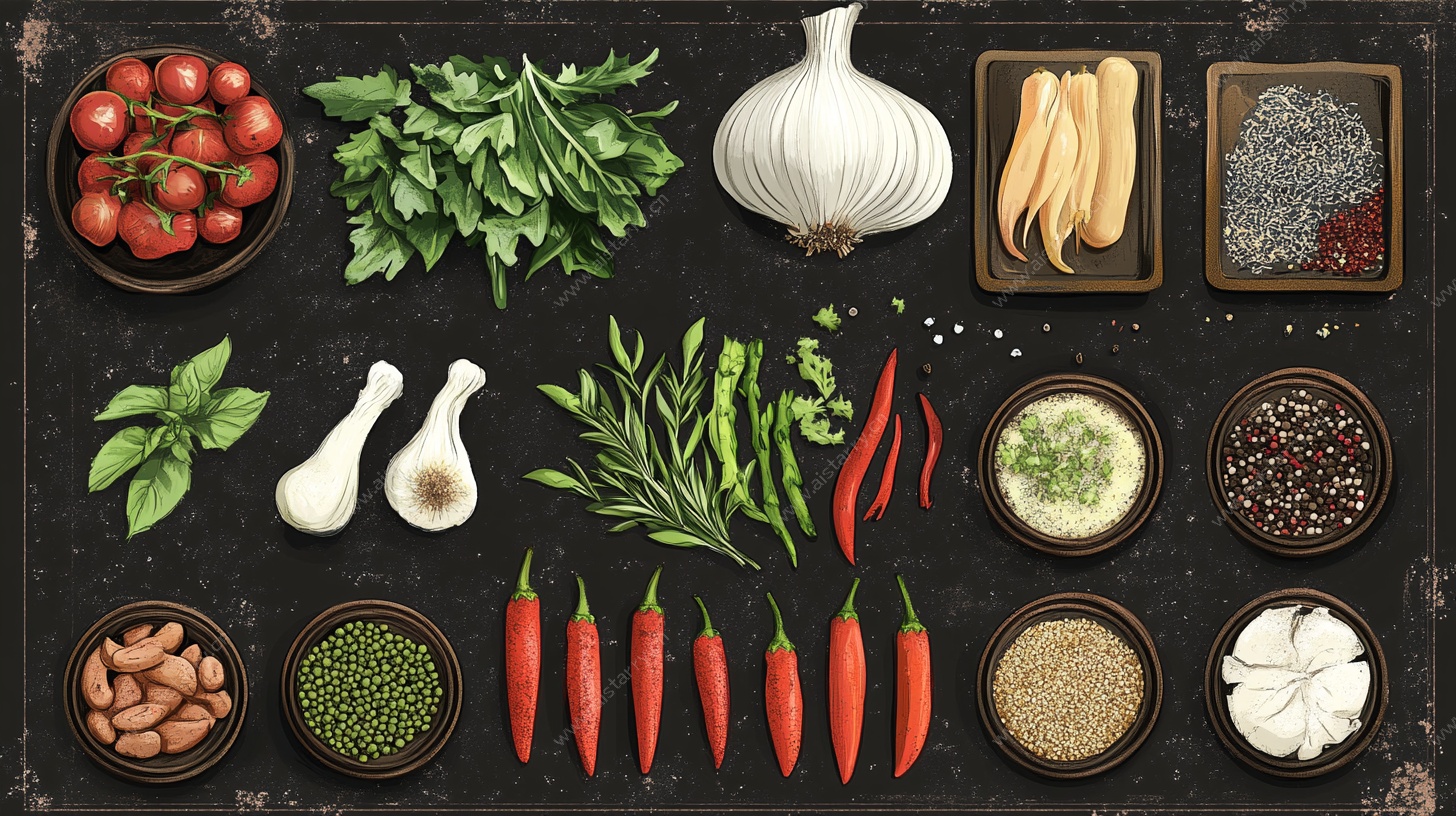 多彩新鲜食材大集合