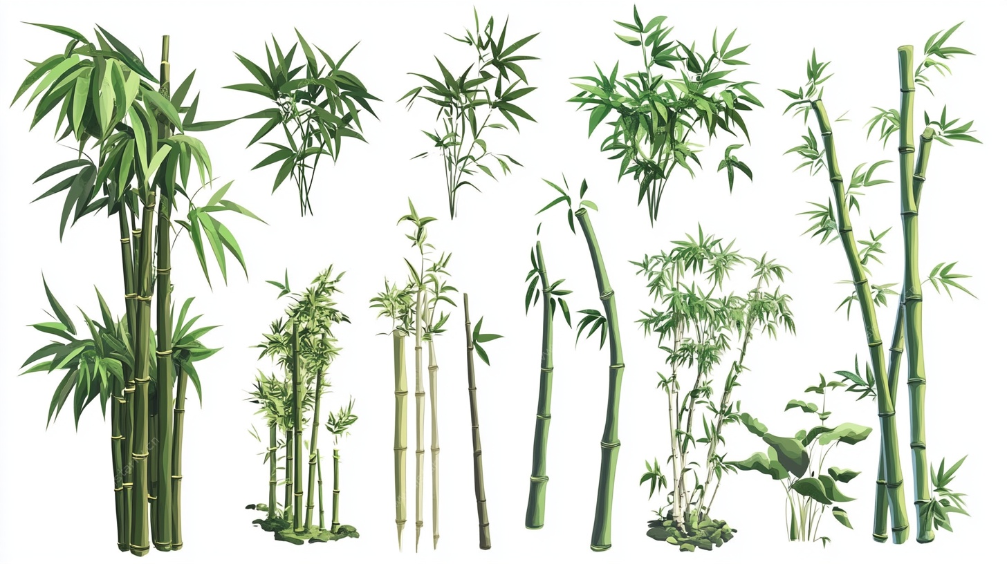 多样翠竹插画集