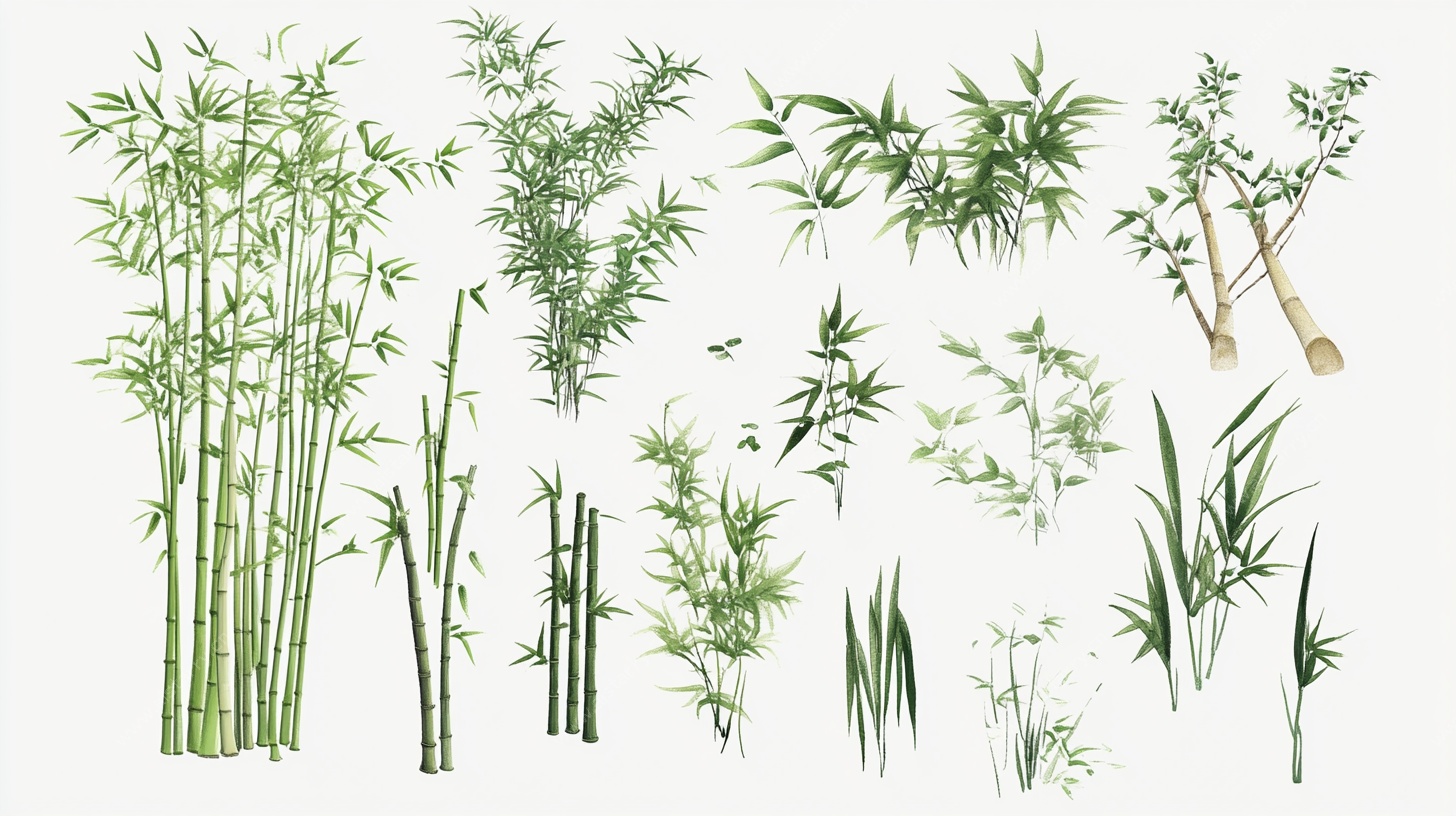 多样翠竹素材集合