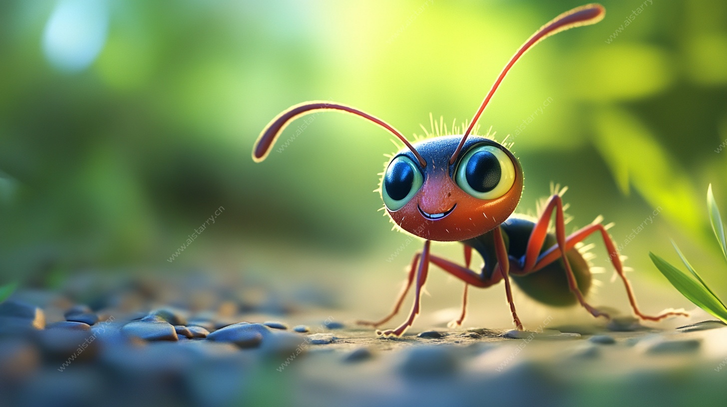 可爱萌趣小蚂蚁