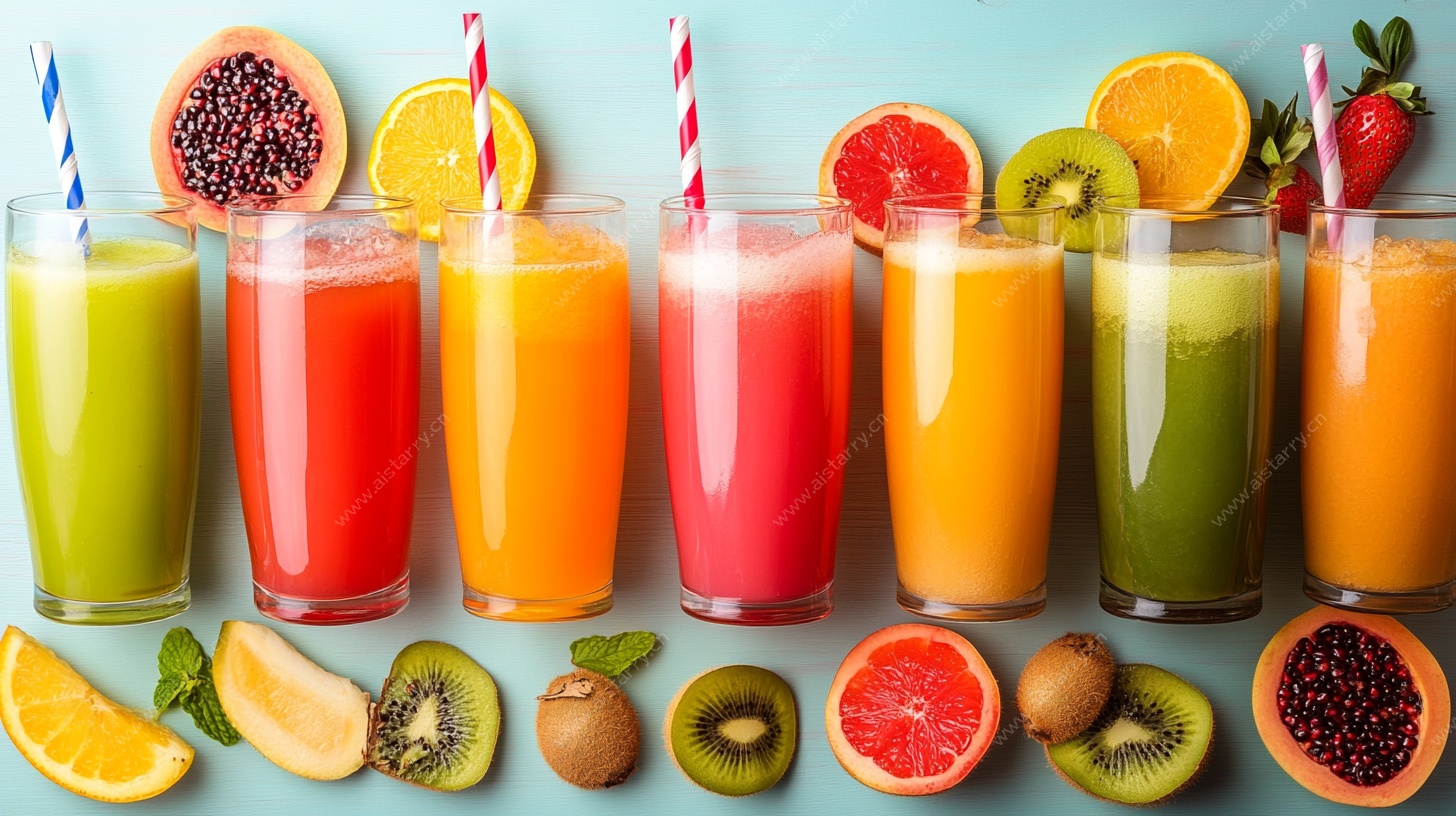 多彩鲜果果汁大集合