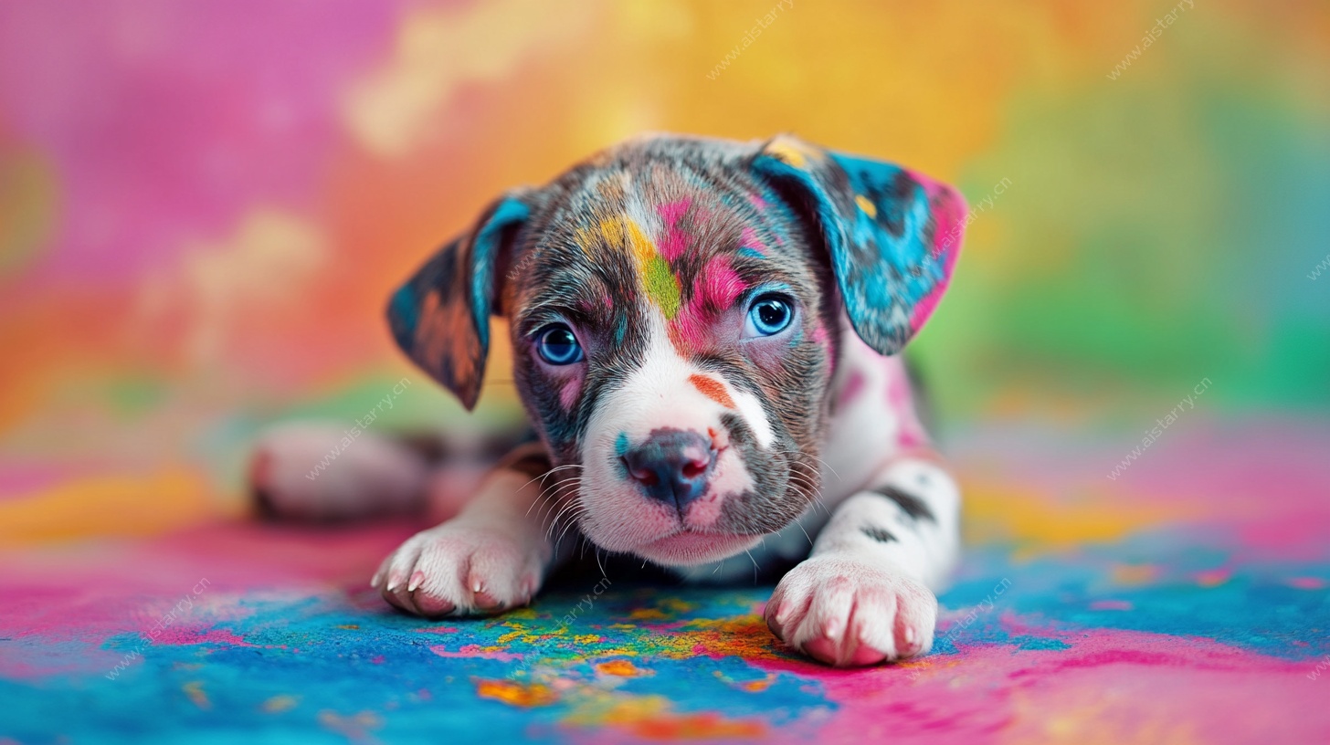 彩绘萌犬 多彩小世界