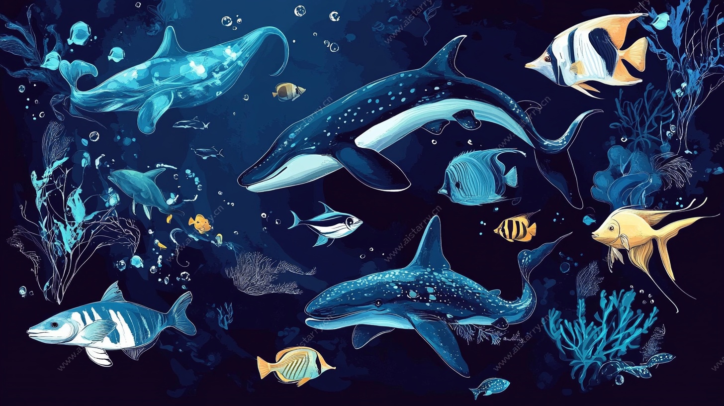 海底动物大聚会