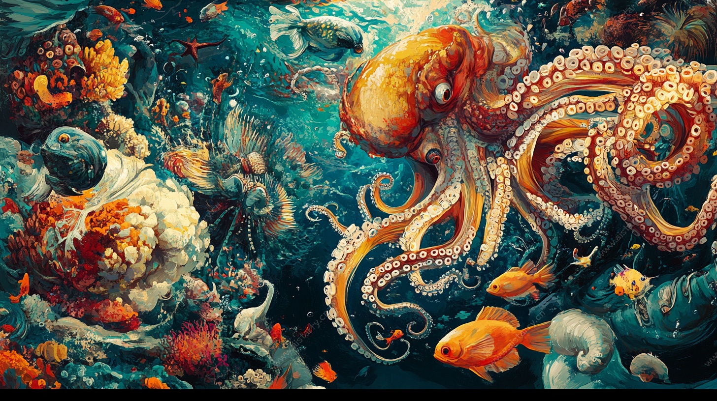 奇幻海底章鱼世界