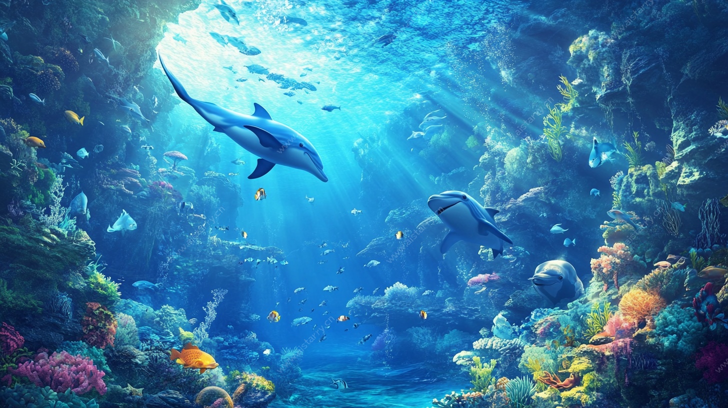 梦幻海底世界景象