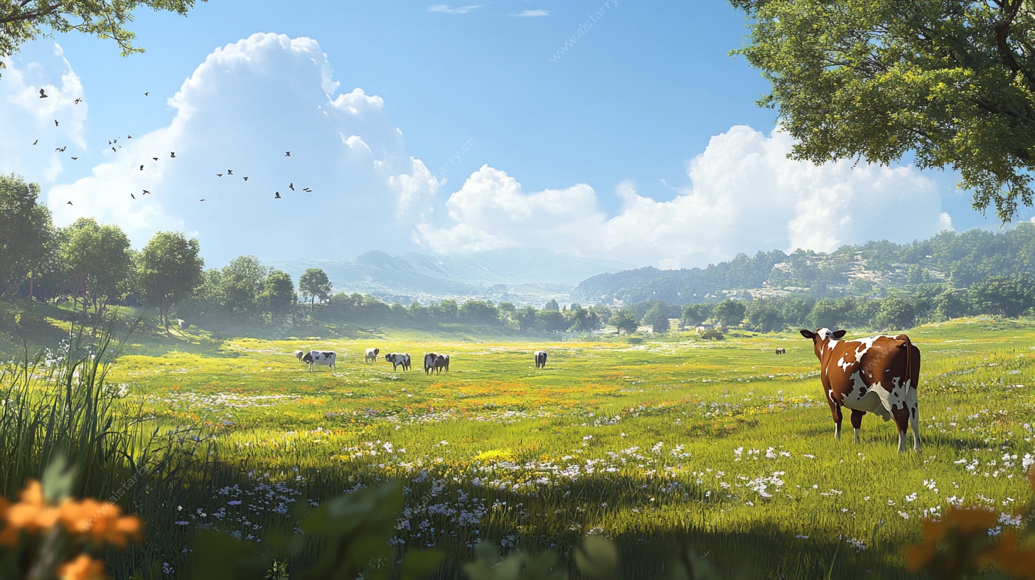 田园牧歌 惬意的乡村风光