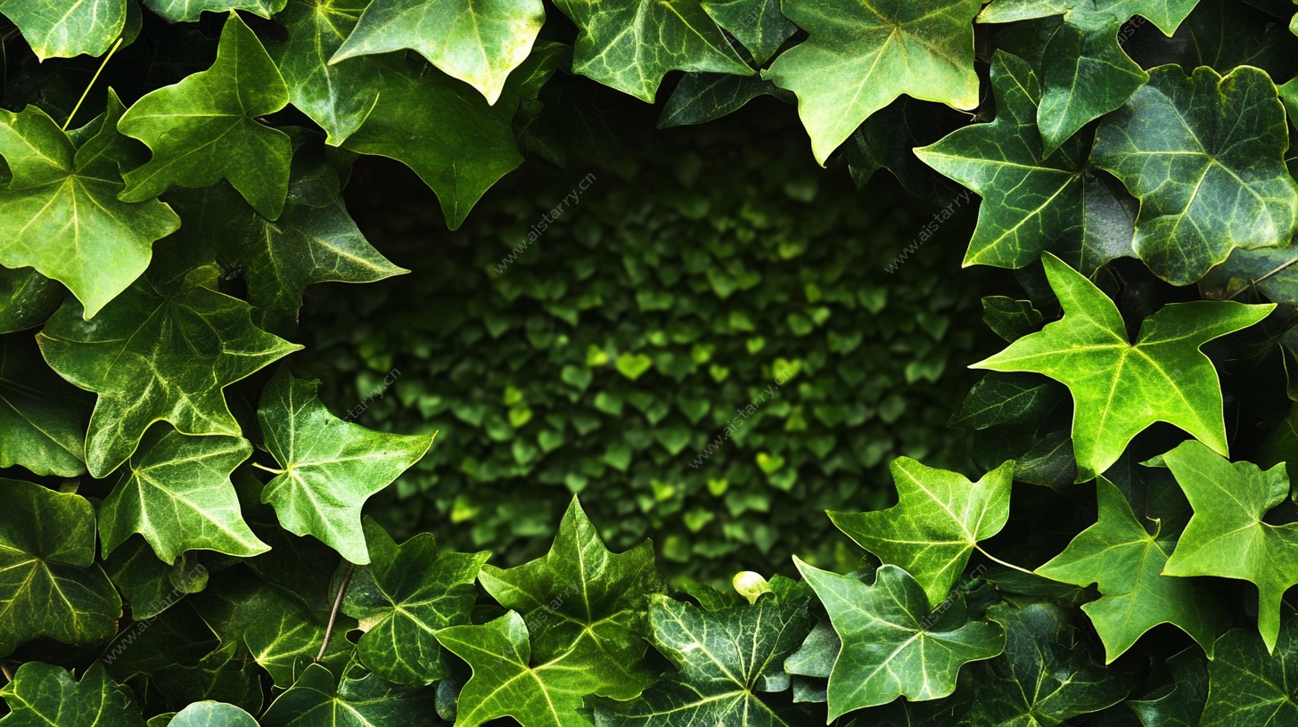 常春藤环绕的绿意空间