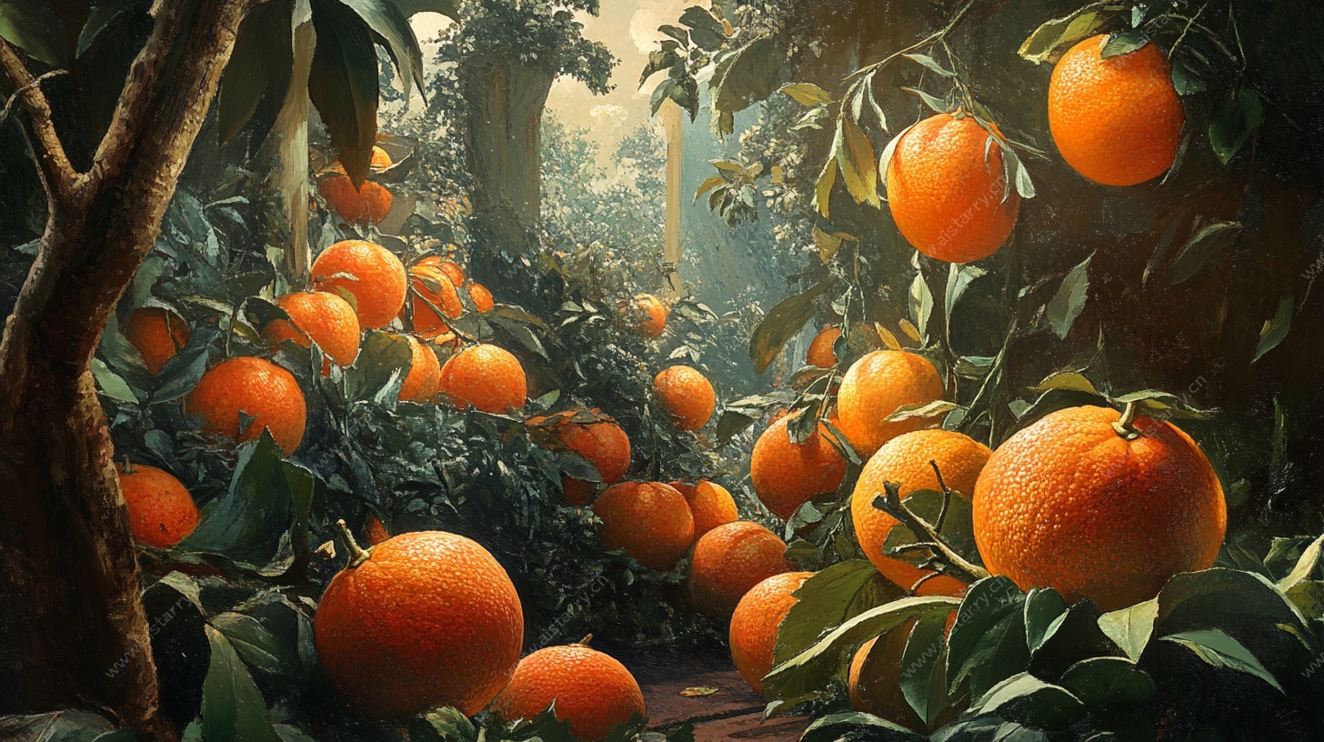 橘林盛景梦幻果园