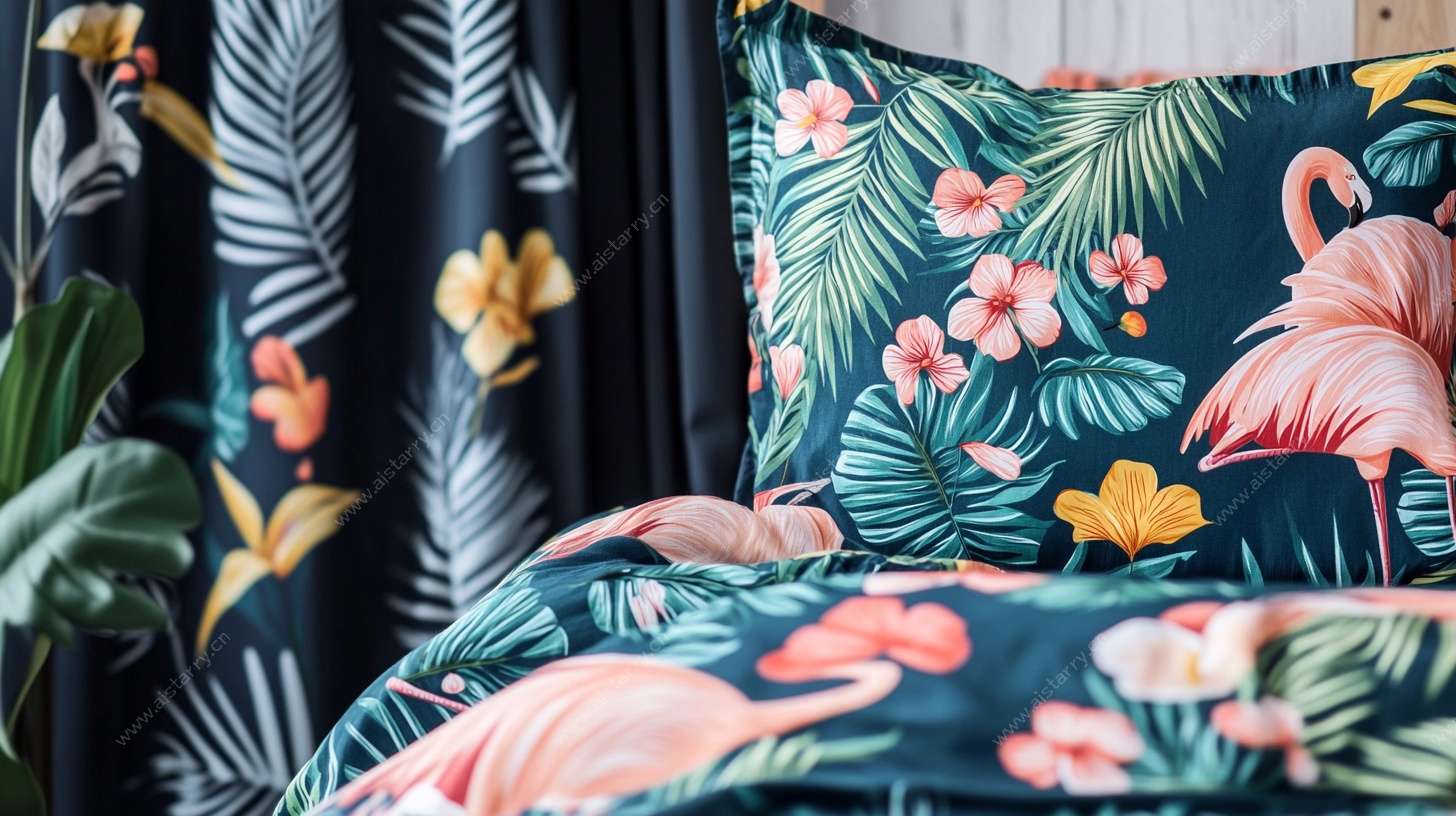 热带风情床上用品