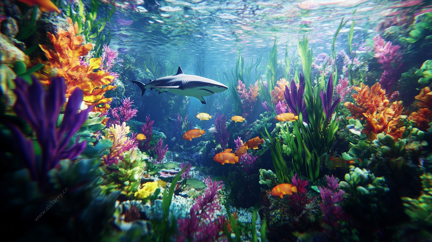 梦幻海底世界的奇妙景观