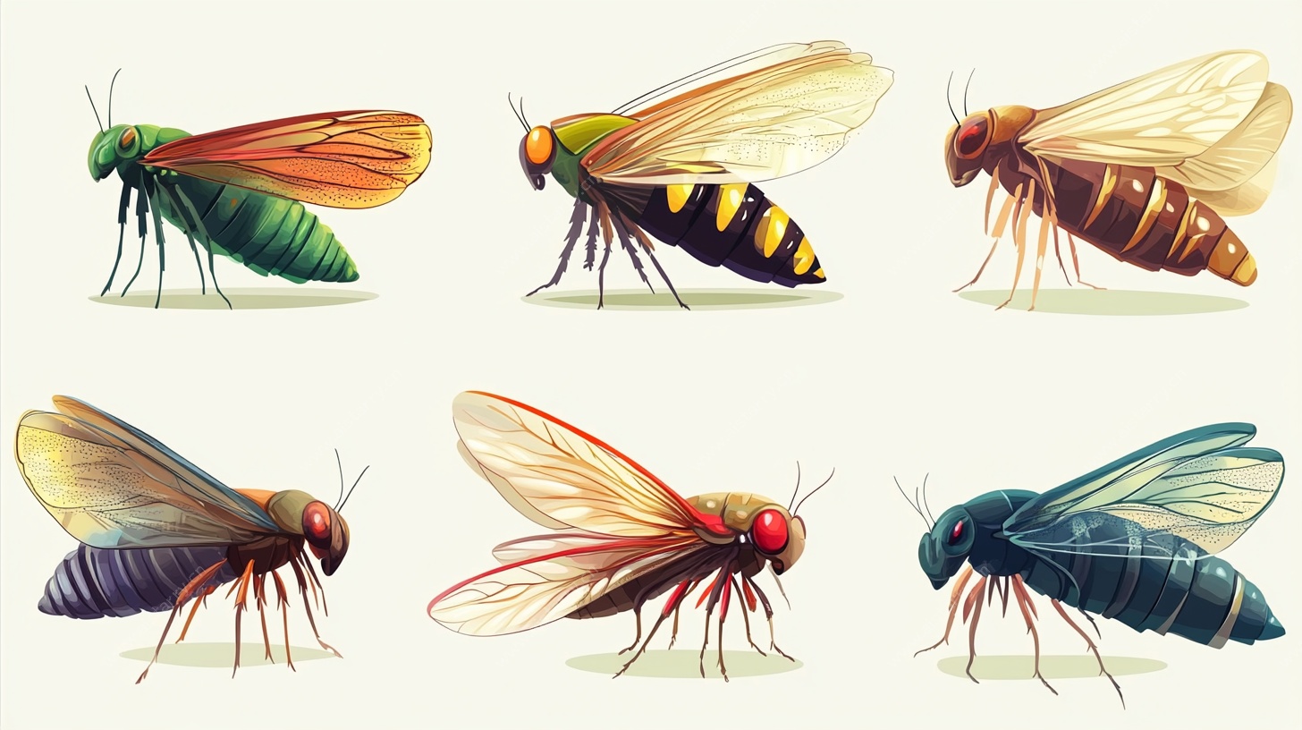 多彩昆虫插画集