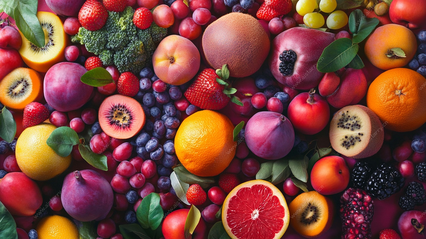 缤纷多彩的水果大集合