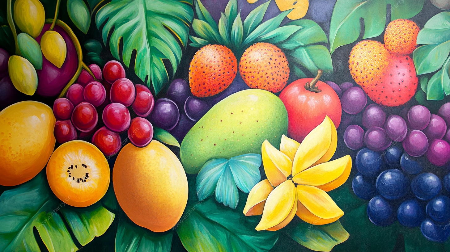 缤纷水果绘
