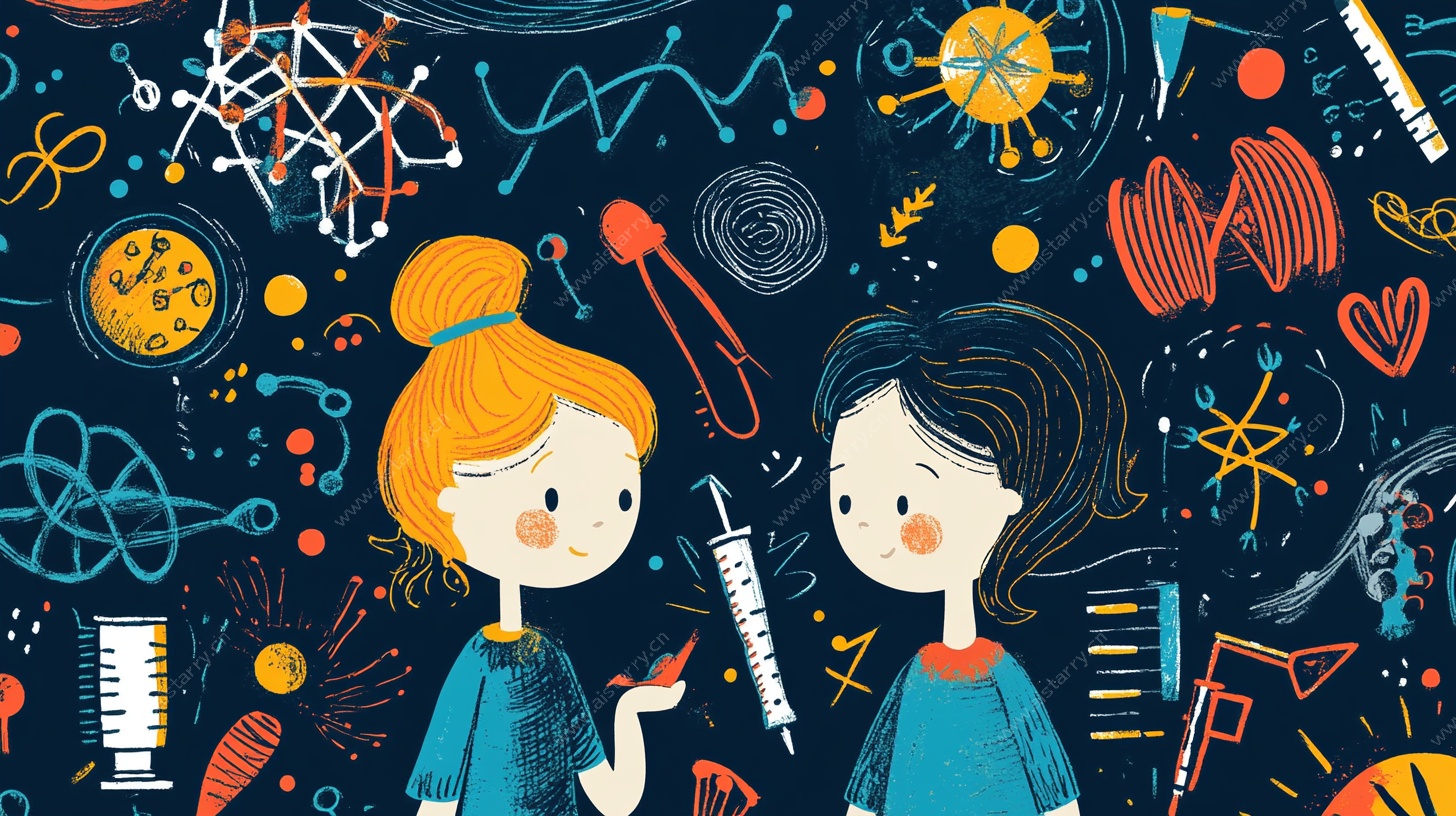 两个女孩的科学梦幻世界