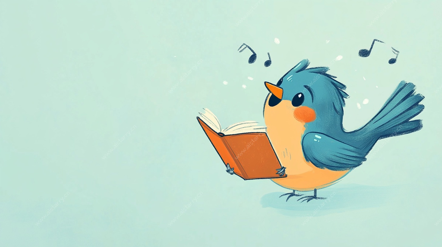 唱歌小鸟读趣书