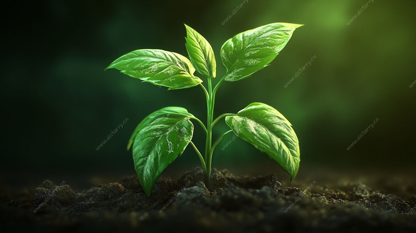 新生绿植 破土而出