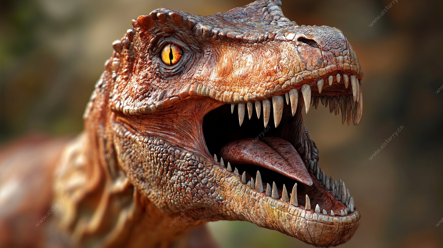 凶猛霸王龙特写