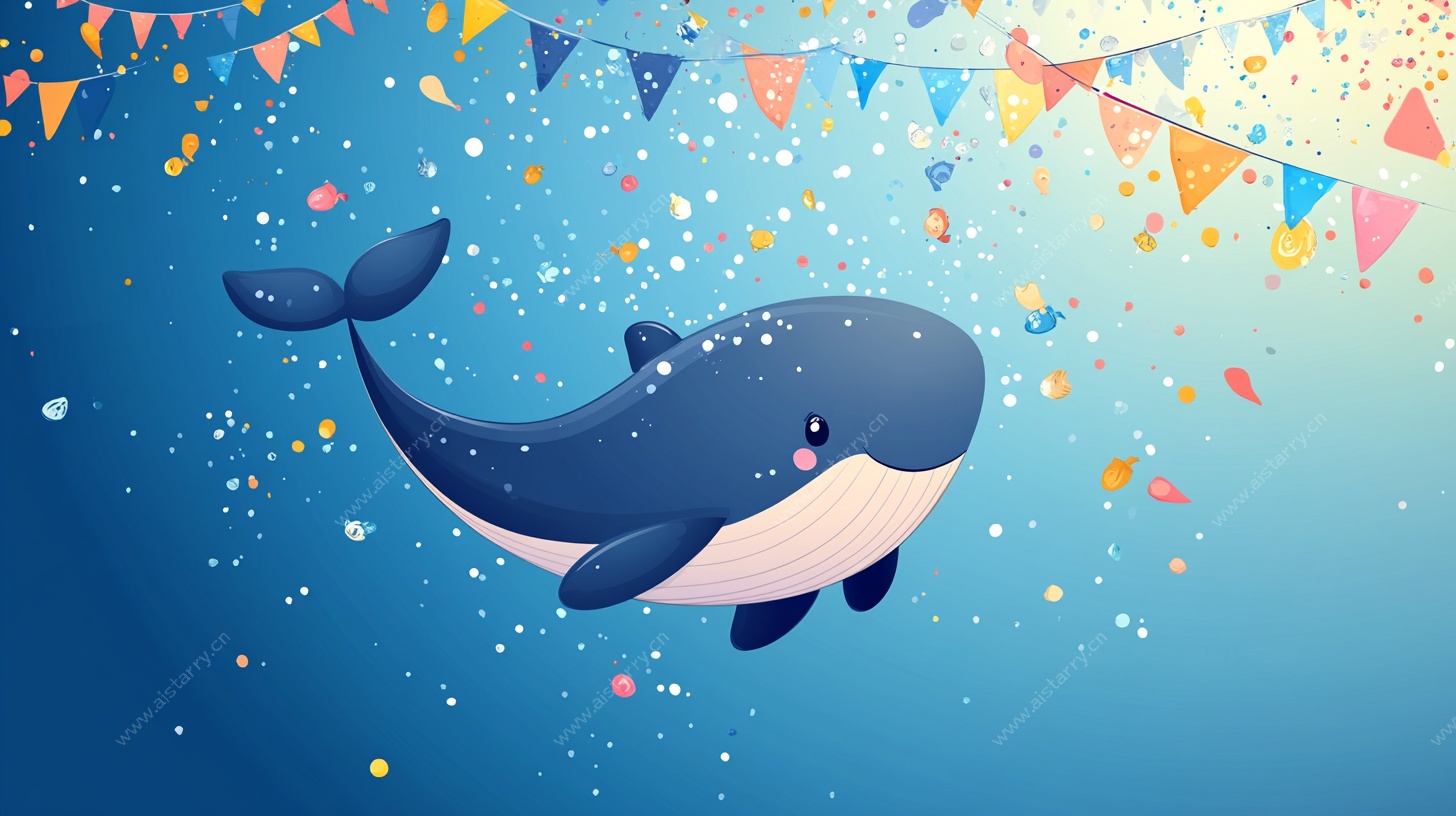 欢乐鲸鱼庆派对
