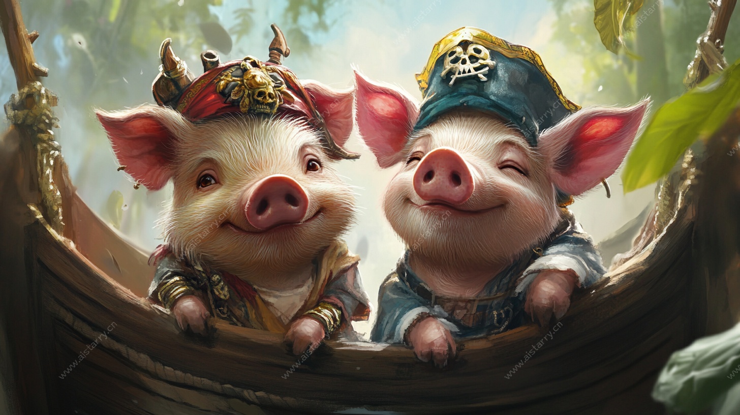 两只小猪海盗的奇幻冒险