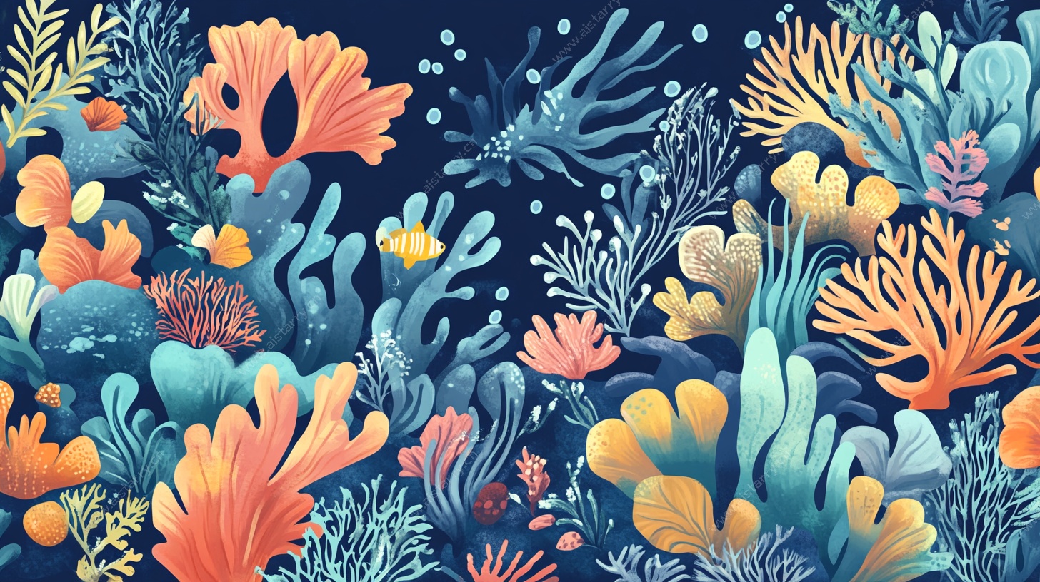 海底珊瑚奇幻世界